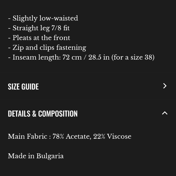 Sezane Gustavo Slightly Low-Waisted Straight Leg Trousers - Picture 6 of 14